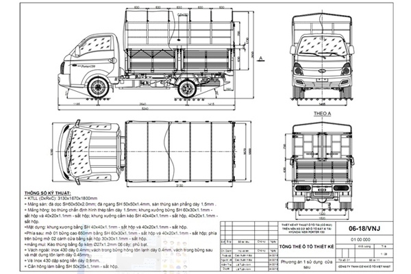 Bản vẽ thiết kế thùng xe tải - Bạn đang tìm cách thiết kế một chiếc xe tải hoàn hảo cho doanh nghiệp của mình? Hãy xem hình ảnh và tìm hiểu về bản vẽ thiết kế thùng xe tải chuyên nghiệp. Với các tính năng và thiết kế đầy đủ, từ kích thước đến cách sắp xếp, bạn sẽ có được một chiếc xe tải hoàn hảo phù hợp với nhu cầu của mình.