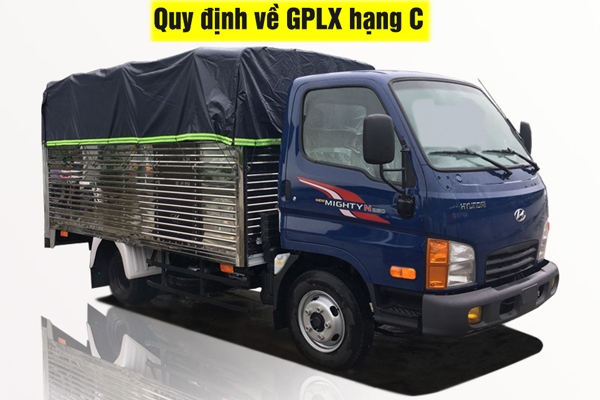 Quy định bằng lái xe C lái được xe gì?