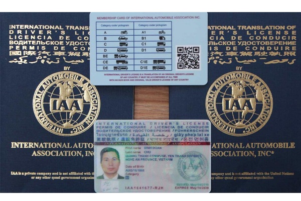 Bằng lái xe quốc tế IAA