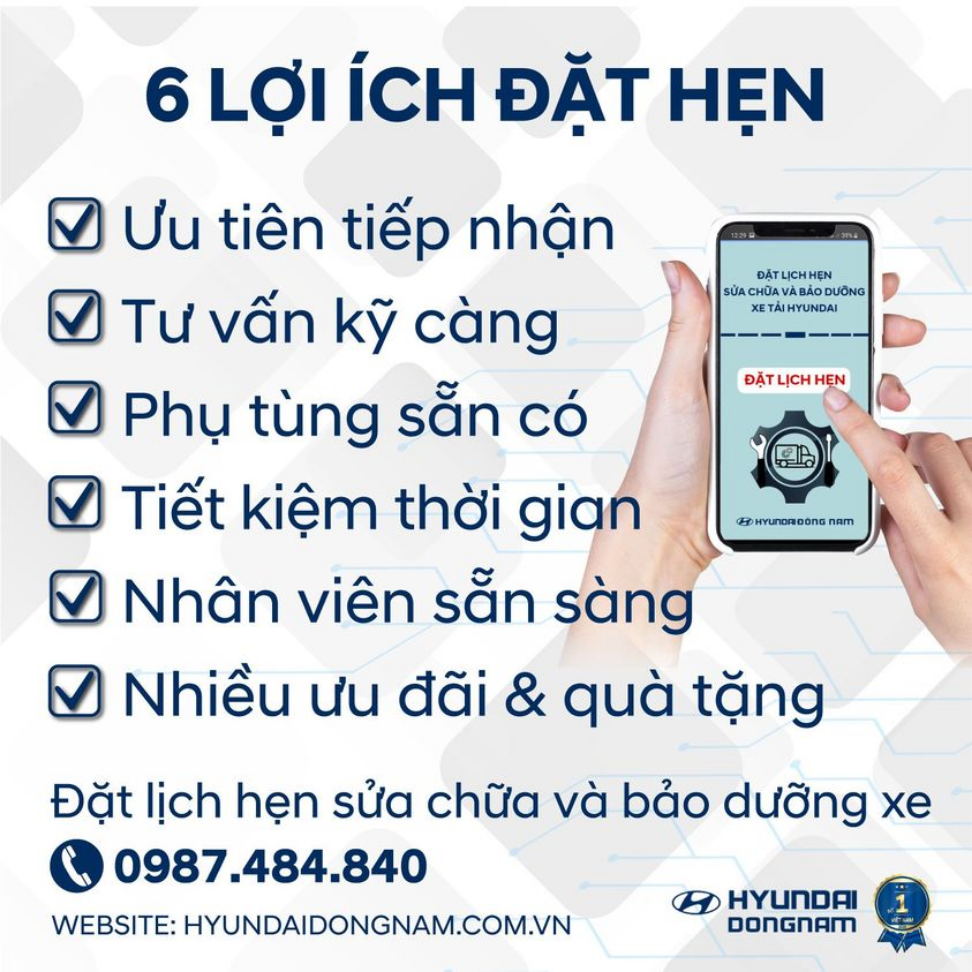 Đặt lịch bảo dưỡng