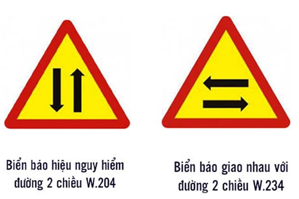 Biển báo hiệu đường 2 chiều