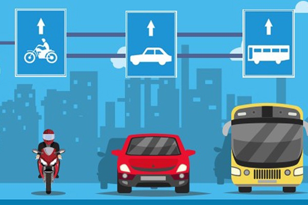 Đi đúng làn đường quy định