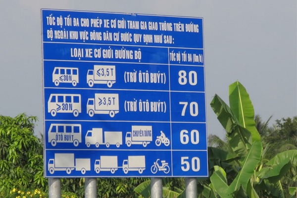 Ý nghĩa, hiệu lực biển báo giao thông hình chữ nhật