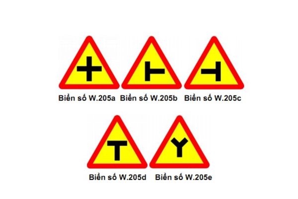 Biển báo đường giao nhau