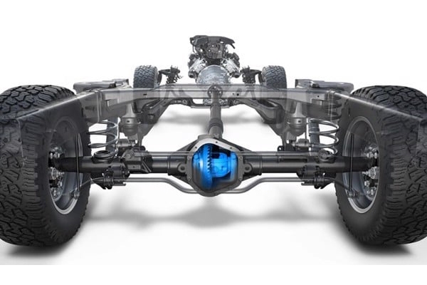 Bộ vi sai xe tải