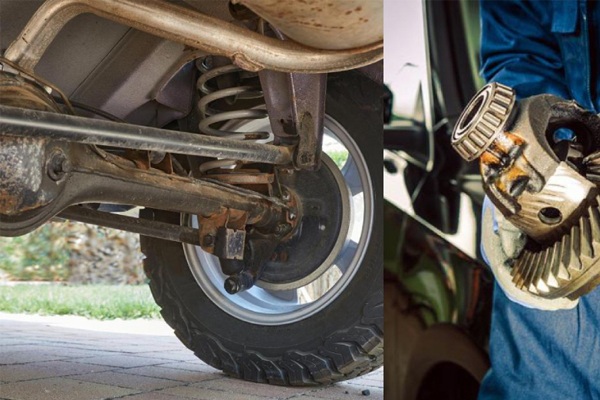 Dấu hiệu bộ vi sai hao mòn tự nhiên