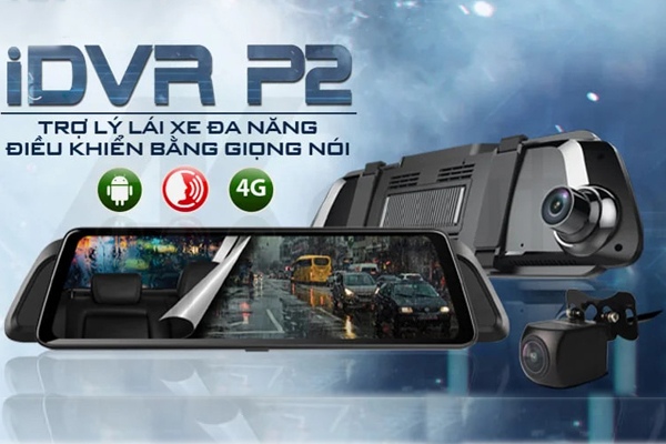 Camera hành trình gương Vietmap P2