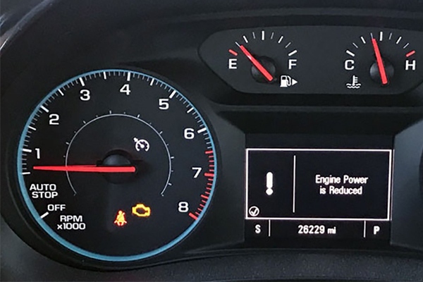 Xe rơi vào Limpmode làm giảm công suất xe