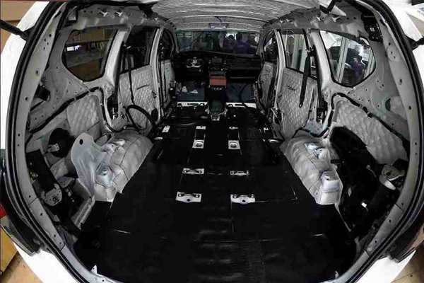 Chống ồn ô tô bằng cao su non