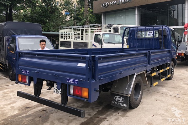 Thùng lửng xe tải 7 tấn Hyundai 110SL