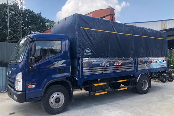 Đánh giá Hyundai 8 tấn Mighty EX8 GTL mui bạt