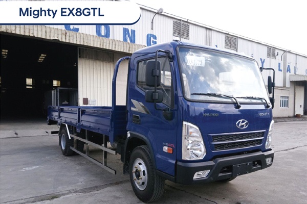 Hyunndai Mighty EX8 GTL thùng lửng