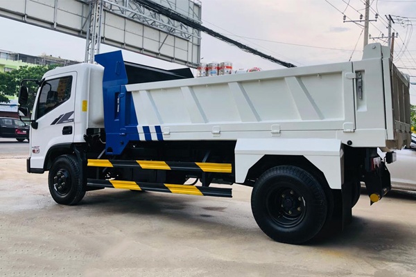 Mẫu xe tải tự đổ Hyundai EX8 GTS2 thùng ben