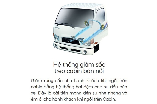 Cabin xe tải Hyundai 110S