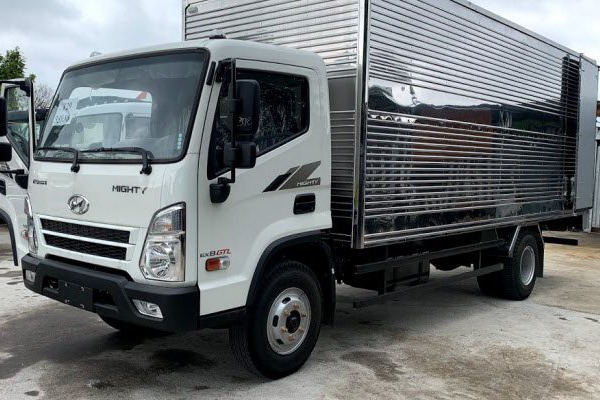 Thùng kín inox Hyundai New Mighty EX8 GTL