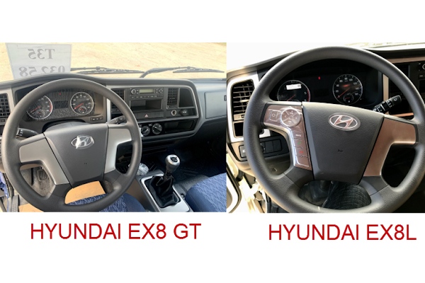 Sự khác biệt tính năng xe tải Hyundai EX8 bản đủ và bản thiếu