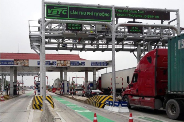 Lỗi đi nhầm làn thu phí không dừng ETC
