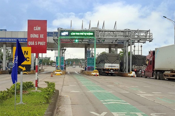 Lỗi đi nhầm làn thu phí không dừng