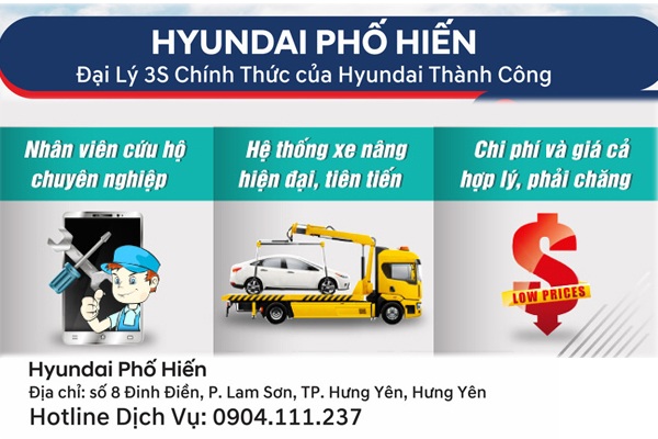 Dịch vụ cứu hộ 24/7 tại Hưng Yên