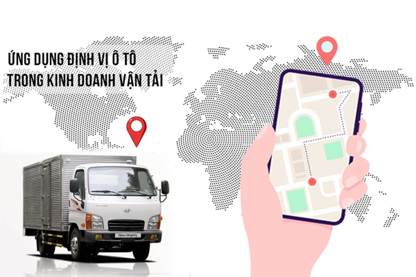 Ứng dụng định vị ô tô trong kinh doanh vận tải