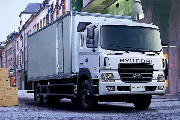 Dung tích nhớt các loại xe tải Hyundai