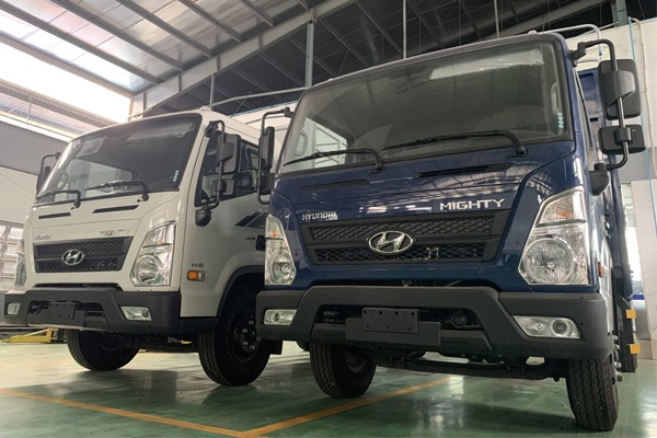Cabin Hyundai Mighty EX8 bản đủ
