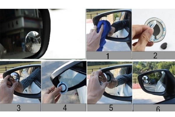 Cách lắp gương cầu lồi ô tô