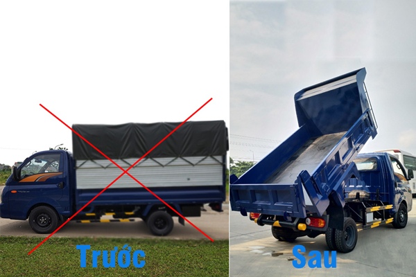 Hoán cải thùng xe tải Hyundai