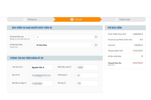 Cách mua bảo hiểm bắt buộc xe ô tô online