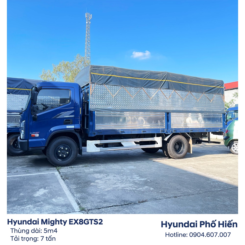 Hyundai Mighty EX8 GTS2 thùng bạt