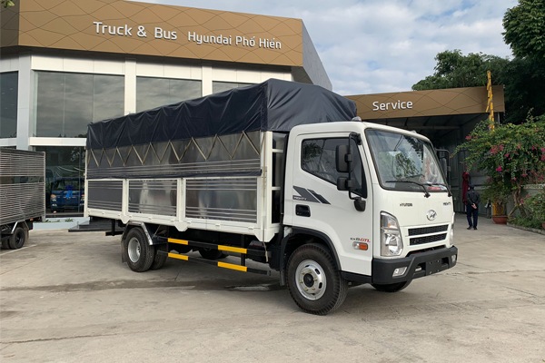 Hyundai EX8GTL thùng mui bạt tại Hưng Yên