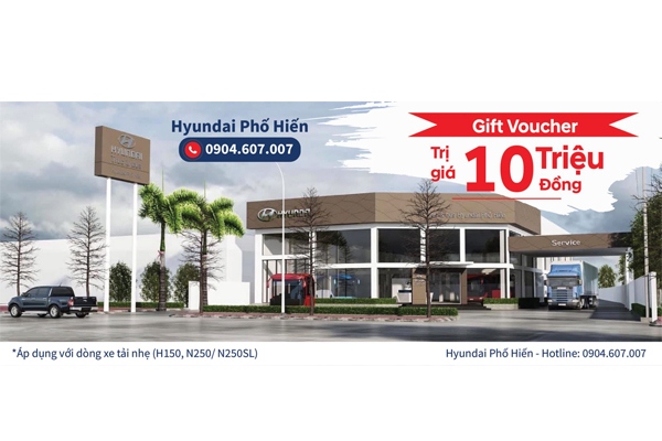 Khuyến mại voucher 10 triệu đồng