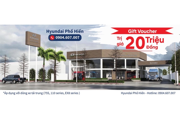 Khuyến mại voucher 20 triệu đồng