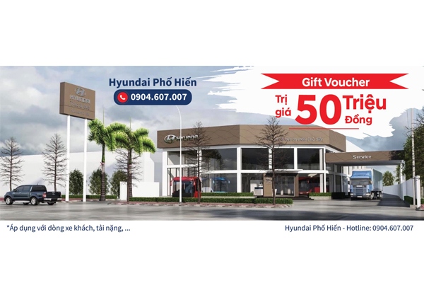 Khuyến mại voucher 50 triệu đồng