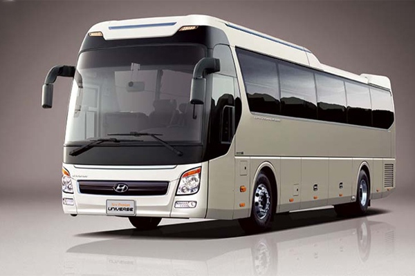 Kích thước xe khách 45 chỗ Hyundai