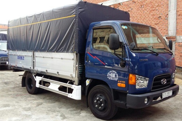 Kích thước thùng bạt xe tải Hyundai N250SL
