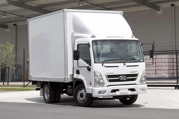 Kích thước thùng kín xe tải 5 tấn Hyundai