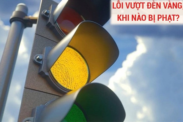 Quy định đèn vàng giao thông