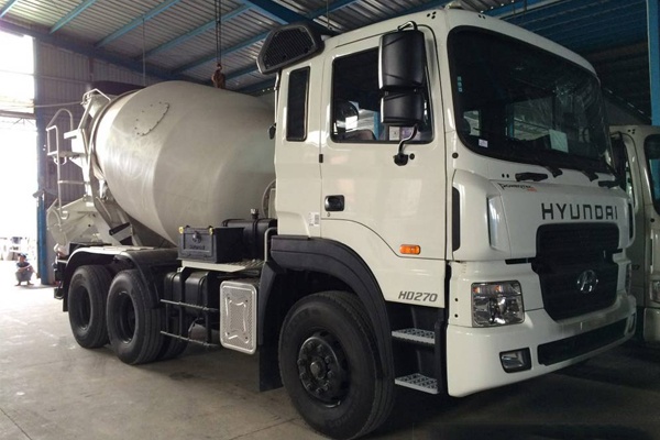 Xe bồn trộn bê tông HD270 đáng mua nhất hiện nay