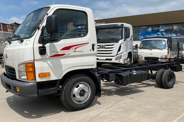 Chassis xe tải Hyundai 2.5 tấn