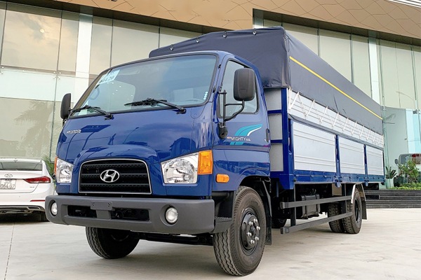 Xe tải New Mighty 110XL thùng dài