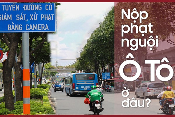 Nộp phạt nguội ô tô tại địa phương