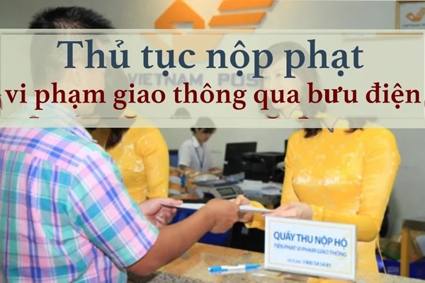 Thu tục nộp phạt vi phạm giao thông ở đâu