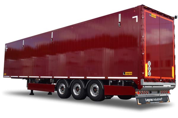 Xe sơ mi rơ mooc chở hàng