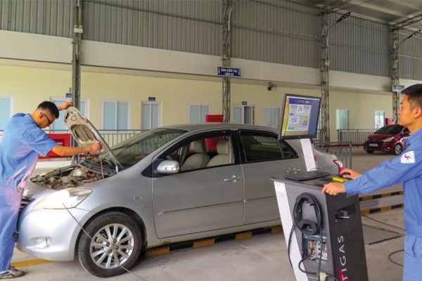 Quy trình kiểm định xe ô ô