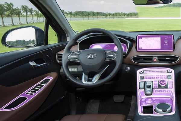 Dán phim PPF nội thất ô tô