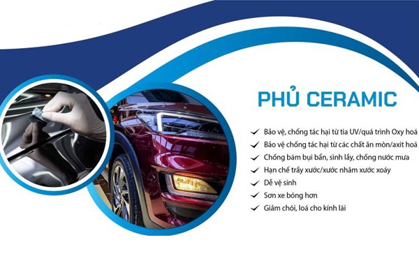 Công nghệ phủ ceramic ô tô