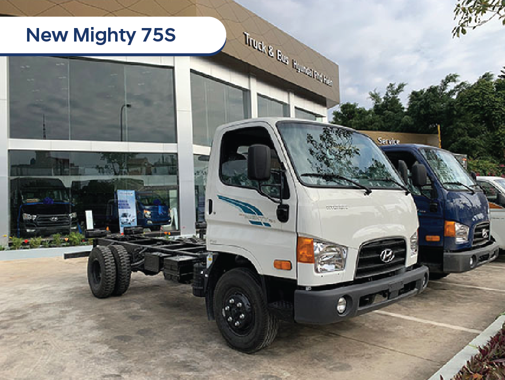 New Mighty 75S – 3,5 tấn hoặc 4 tấn – Xe chuyên dụng