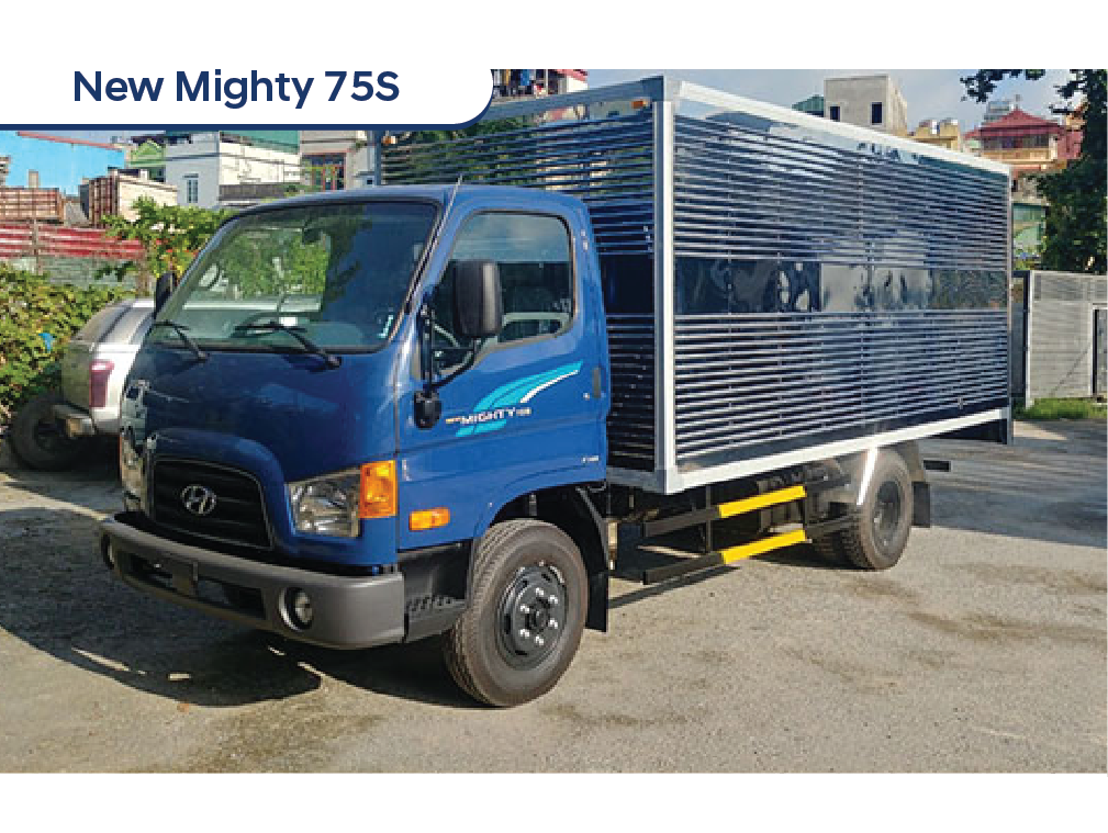 New Mighty 75S – 3,5 tấn hoặc 4 tấn – Thùng đông lạnh