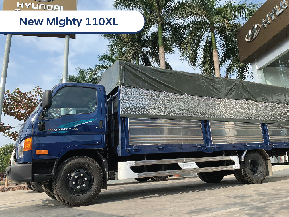 New Mighty 110XL – 7 tấn – Thùng bạt